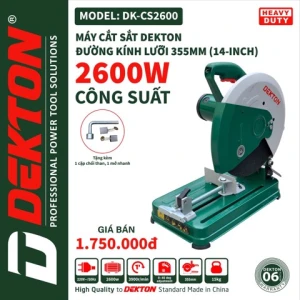 Máy Cắt Sắt Dekton - DK-CS 2600 - 2600W