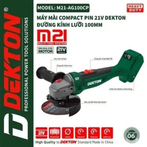 Máy Mài Góc Pin Dekton M21-AG100CP
