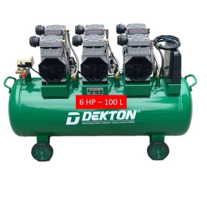 MÁY NÉN KHÍ DEKTON DK 59-100 - 100L - 6 HP (KHÔNG DẦU)