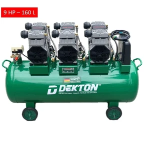 MÁY NÉN KHÍ DEKTON DK 89160 - 160L - 9HP (KHÔNG DẦU)
