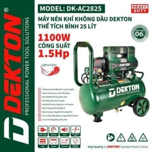 Máy nén khí Dekton DK-AC 2825 - 1.5 HP - 25 Lít