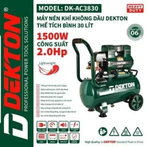 Máy nén khí Dekton DK-AC 3830 - 2 HP -30 Lít