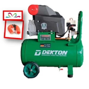 Máy nén khí trực tiếp Dekton - DK-AC50DR - 5 HP (Có dầu) - 2 vòi ra