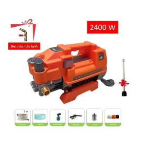 Máy rửa xe Osaka RS2 (2400W) - Chỉnh Áp - dây 7 m - bảo hành 12 tháng