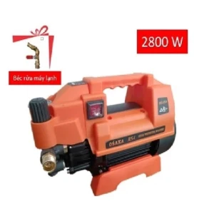 Máy rửa xe Osaka RS4 (2800W) - Chỉnh Áp - dây 15m - bảo hành 12 tháng