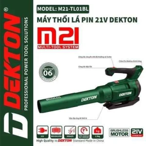 Máy thổi Bụi - hút bụi - thổi lá Dekton M21-TL01BL (PIN)