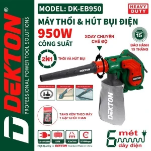 Máy thổi bụi và hút bụi Dekton DK - EB950 (Điện)