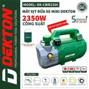 Máy Xịt Rửa Dekton DK CWR 2350 (2350W) - Chỉnh Áp
