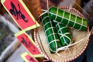 Bánh Chưng Dài Bờ Đậu - Loại đặc biệt