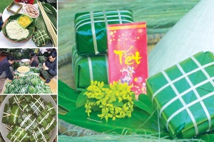 Bánh Chưng Tết Bờ Đậu - Loại đặc biệt