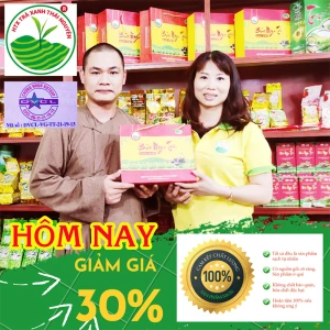 Trà Thái Nguyên - Hộp Bảo Ngọc Trà Biếu Tết - Loại 1kg