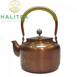 Ấm Đồng Nhật Bản Tetsubin Mặt Nạ Kinh Kịch 1200ml