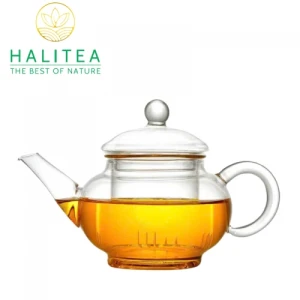 Ấm Thủy Tinh Pha Trà Hoa Cao Cấp 250ml