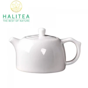 Ấm Trà Tỉnh Lan Sứ Bạch Định Cao Cấp 210ml