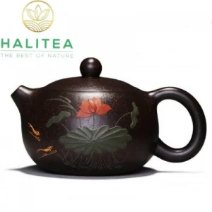 Ấm Tử Sa Tây Thi Hắc Kim Sa 160ml