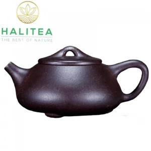 Ấm Tử Sa Thạch Biều Tử Dã Hắc Kim Sa 230ml