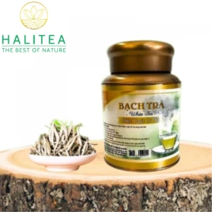 Bạch Trà Shan Tuyết Cổ Thụ Cao Cấp Hộp Thiếc 50Gr