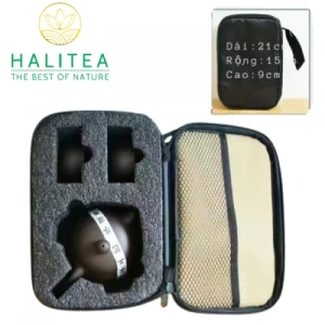 Bộ Ấm Trà Du Lịch Đất Tử Sa Tây Thi