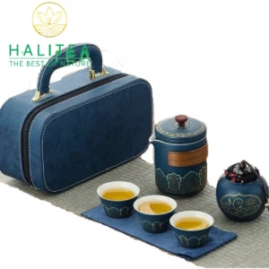 Bộ Ấm Trà Du Lịch Sứ Cao Cấp