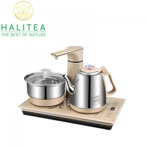 Bộ Bếp Điện Đôi Inox 304 Pha Trà Tự Động