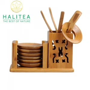 Bộ Dụng Cụ Pha Trà Kép Tiện Lợi 20cm