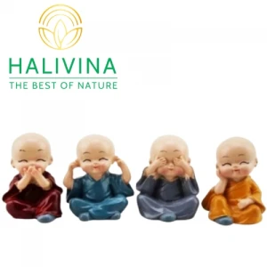 Bộ Tượng 4 Chú Tiểu Tứ Không