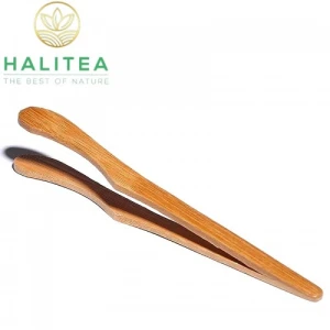 Dụng Cụ Gắp Chén Trà Bằng Tre