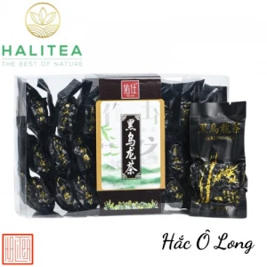 Hắc Ô Long Hộp Kiếng 175g/ hộp/ 25 gói