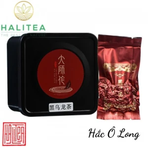 Hắc Ô Long Hộp Thiếc 70g/ hộp/ 10 gói