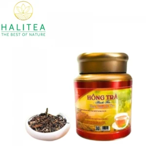 Hồng Trà Shan Tuyết Cổ Thụ Tà Xùa Hộp Thiếc Cao Cấp 130Gr