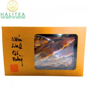 Nấm Linh Chi Rừng Thái Lát Hộp 250gr