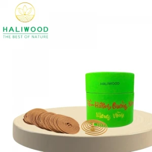 Nhang Trầm Vòng Quảng Nam Cao Cấp Hộp 48 Vòng Cháy 4h