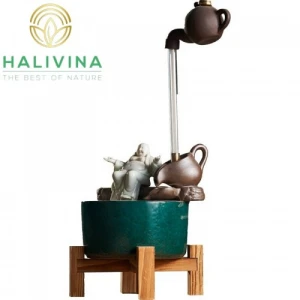 Thác Khói Trầm Hương Ấm Trà Nghệ Thuật TKAT60