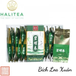 Trà Bích Loa Xuân Hộp Kiếng 125g/ hộp/ 25 gói