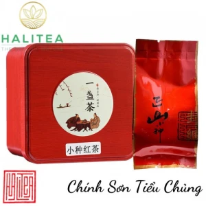 Trà Chính Sơn Tiểu Chủng Hộp Thiếc 50g/ hộp/ 10 gói