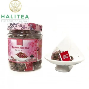 Trà Hoa Anh Đào Túi Tam Giác Hũ 15 Túi X 2gr