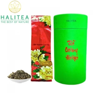 Trà Ô Long HALITEA Cao Cấp Lon Xanh - Set Quà Tặng
