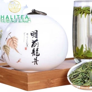 Trà Tây Hồ Long Tĩnh Hũ Sứ Cao Cấp 125gr