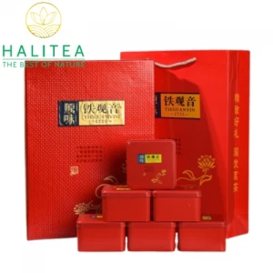 Trà Thiết Quan Âm Hộp Quà Biếu Cao Cấp 420g/6 hộp/60 gói