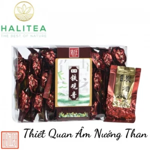 Trà Thiết Quan Âm Nướng Than Hộp Kiếng 175g/ hộp/25 gói