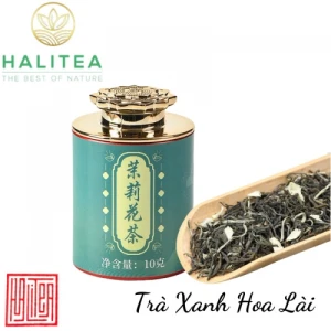 Trà Xanh Hoa Nhài Cao Cấp Lon Nhỏ 10gr