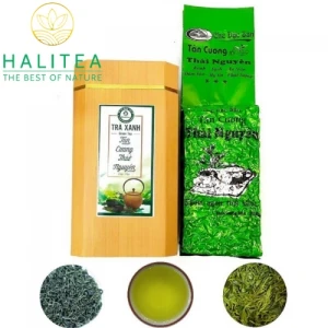 Trà Xanh Móc Câu HALITEA Thái Nguyên Đặc Biệt Hộp 200g