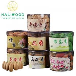 Trầm Hương Nụ Khói Chảy Ngược Hộp 40 Viên Đủ Màu