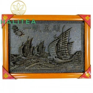 Tranh Trà Phổ Nhĩ Thuận Buồm Xuôi Gió