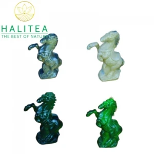 Tượng Ngựa Đá Phong Thủy Đổi Màu Để Bàn Trà Đẹp