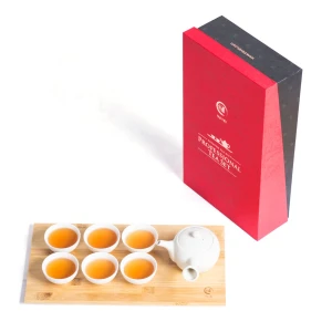 Bộ Ấm Trà Sứ Trắng Lục Ẩm