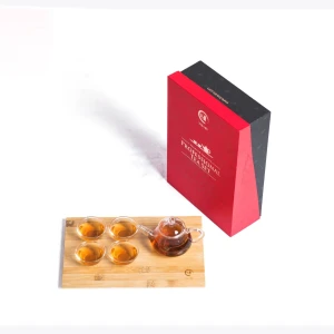 Bộ Ấm Trà Thuỷ Tinh Tứ Ẩm