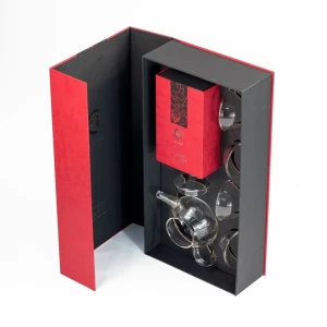 Hộp Quà Bộ Ấm Trà Thuỷ Tinh Như Ý