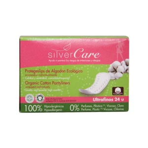 Băng Vệ Sinh Hữu Cơ Hàng Ngày Siêu Mỏng Silvercare 24 Miếng