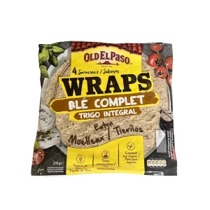 Bánh Tortillas Nguyên Cám Old El Paso 233G 4 Cái